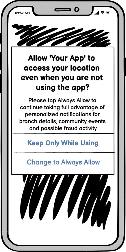 Encouraging Account Holders to Enable Location Sharing – Larky